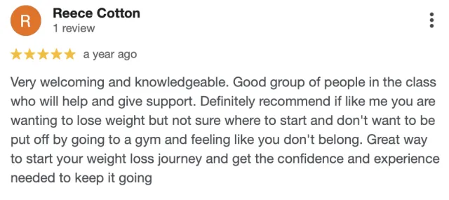 JC Fitness member review 6